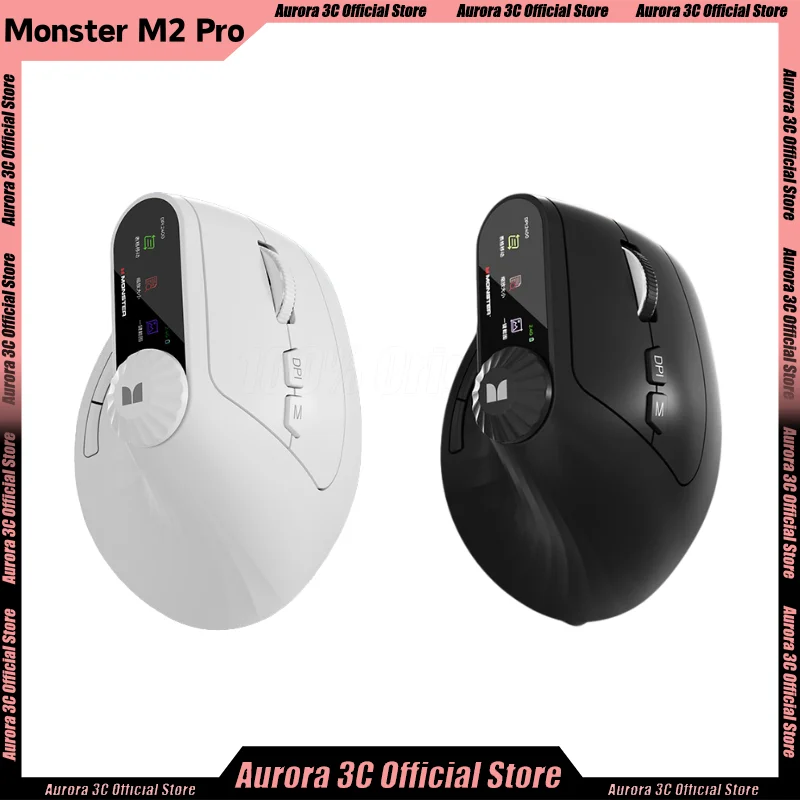 Monster M2 PRO Wireless Gaming Mouse Rechargeable Dual Mode