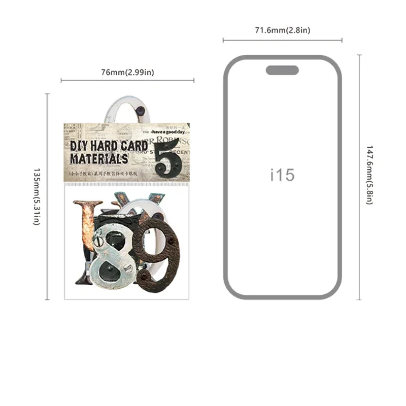 20Pcs Sticker Forest Animal Paradise Retro Handbook Cat Handbook Material Collage Decor Stickers Scrapbook Cut 144*93MM