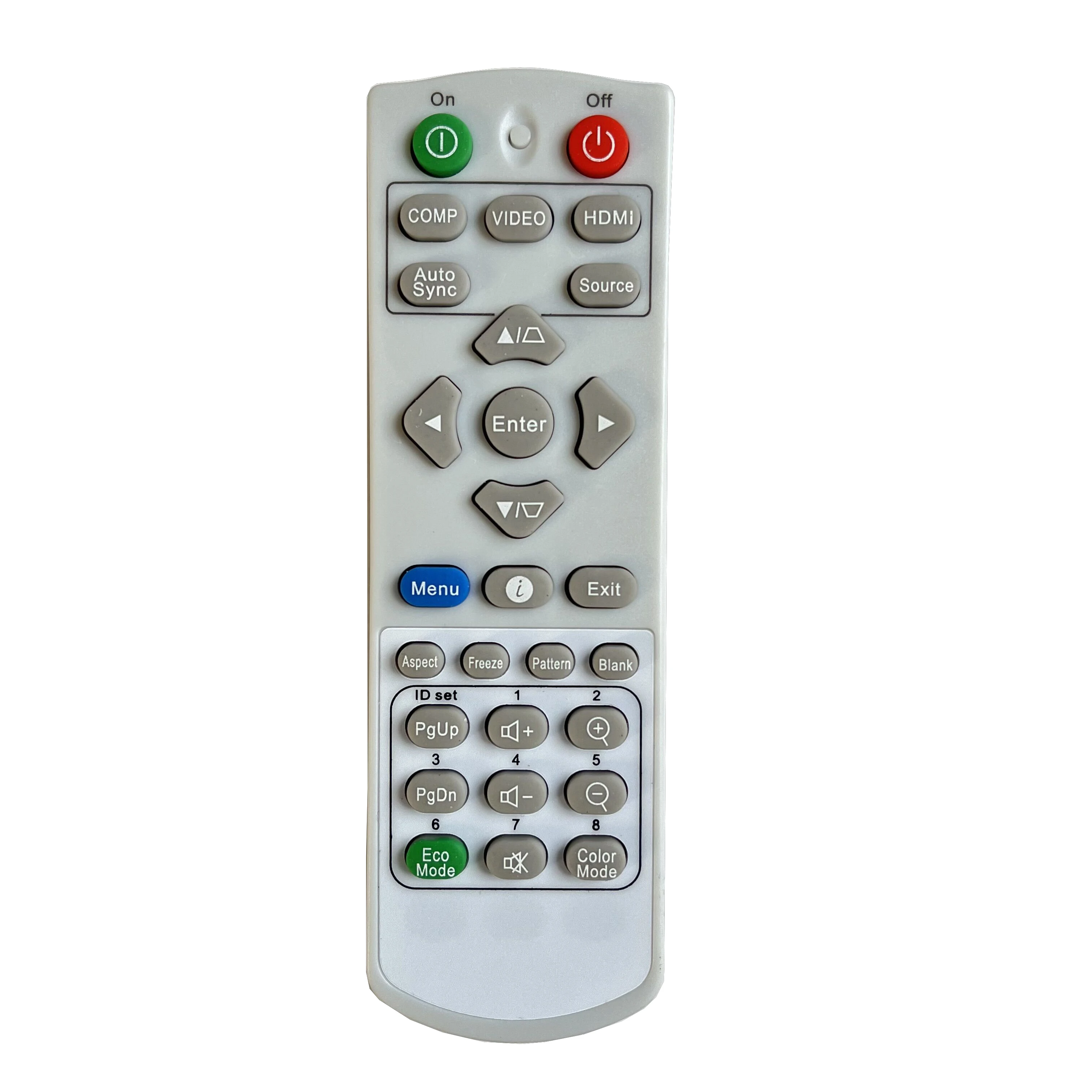 Control remoto para proyector ViewSonic 3LCD PA500S PA501S PA503X PA503XP PA503S PA503SP PA502S PA502SE PA502XE PA502X PA503W