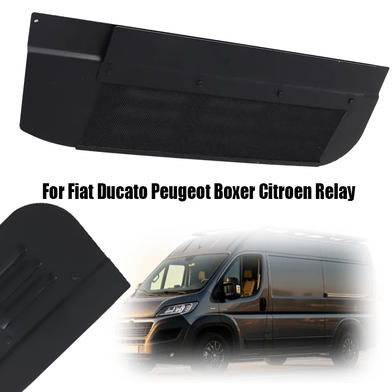 Aluminum Front Cab Window Air Vents Grilles for Fiat Ducato Peugeot Boxer Citroen Relay Left & Right Side Compatible Truck Acces