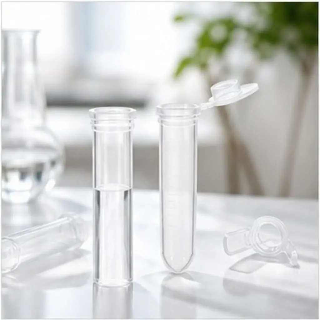 300Pcs Plastic Centrifuge Tubes 5Ml Clear Snap Cover Laboratory Storage Tubes with Graduation Markings Sample Test Vials for Lab