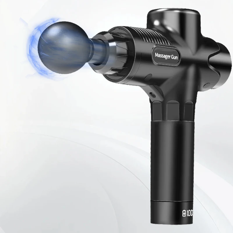 

New Design Brushless Massager 30 Speed Low Sound Vibration Comfortable and Effective Exercise Mus Muscle Massage Gun