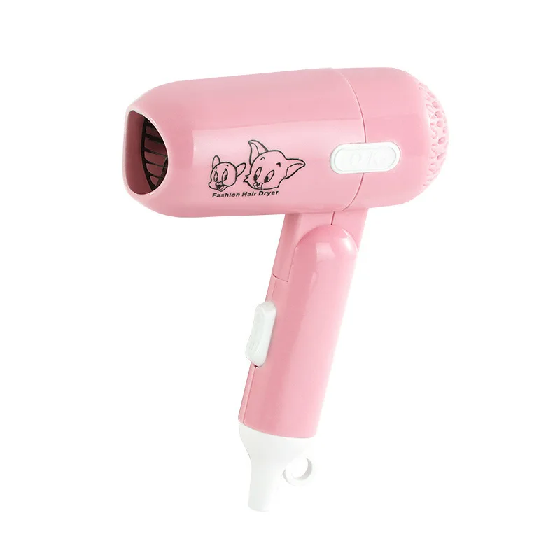 Children's Foldable Hair Dryer 450w Power, High Air Volume, Quick Drying, Student Dormitory, Convenient For Home Use And Travel