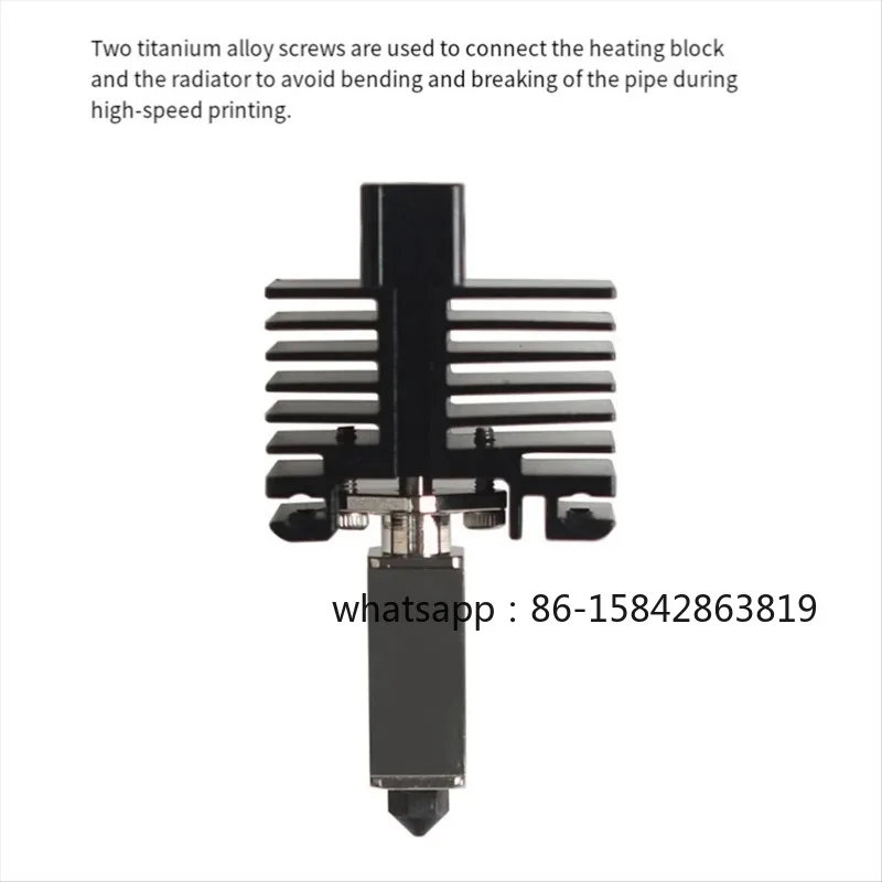Upgrade Hotend for Bambu Carbon Lab X1 & P1P & P1s Thermistor Heating Rod CHT Extruder Hotend Heating Kit