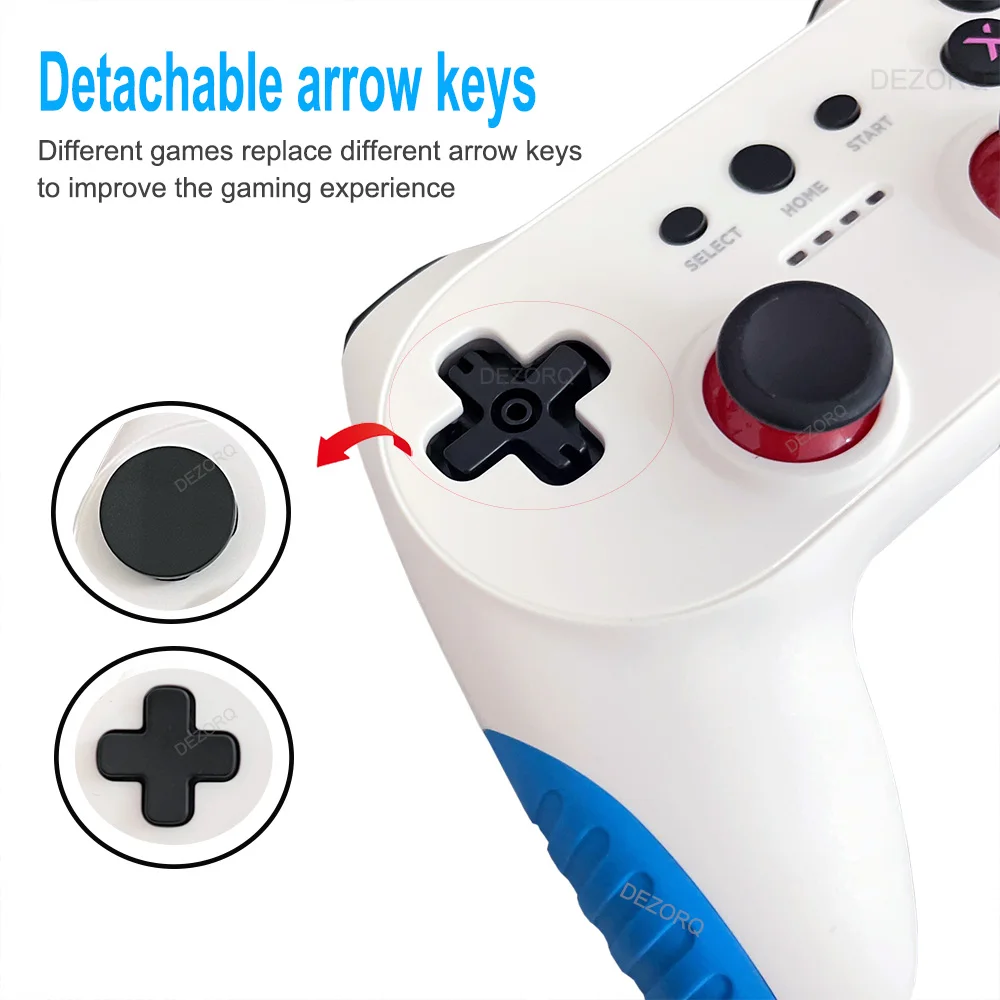 128G Game Stick X10 Pro 4K وحدة تحكم ألعاب تلفزيون فيديو لوحات ألعاب لاسلكية لعبة فيديو 50000 + ألعاب أركيد كلاسيكية HD لاعبين