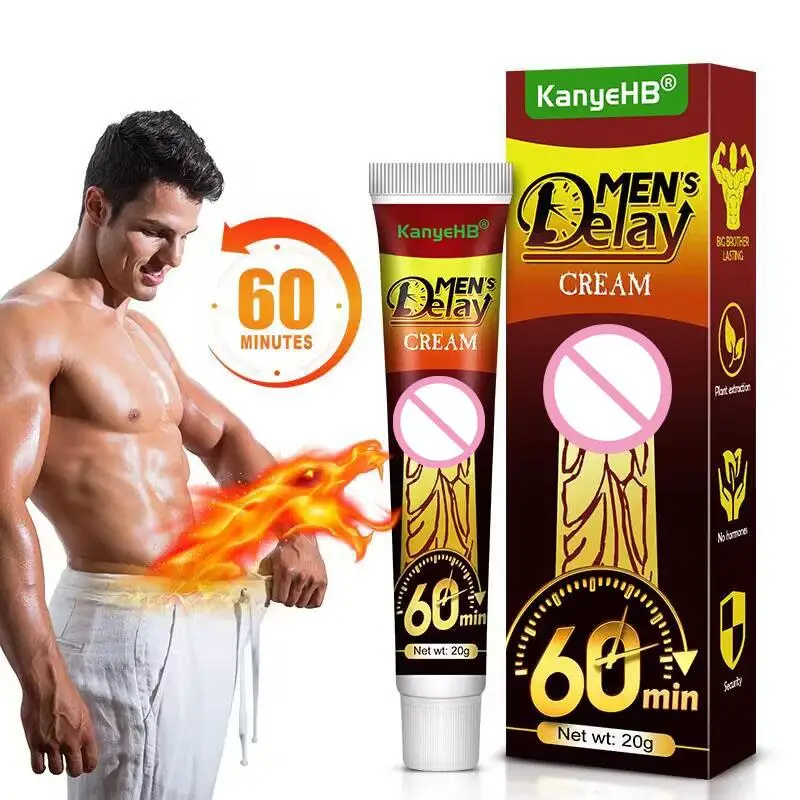 Male Delay Cream 60 Minutes Long Sex Prevent Premature Ejaculation Climax For Men Penis Enlargement Erection Spray Adult Product