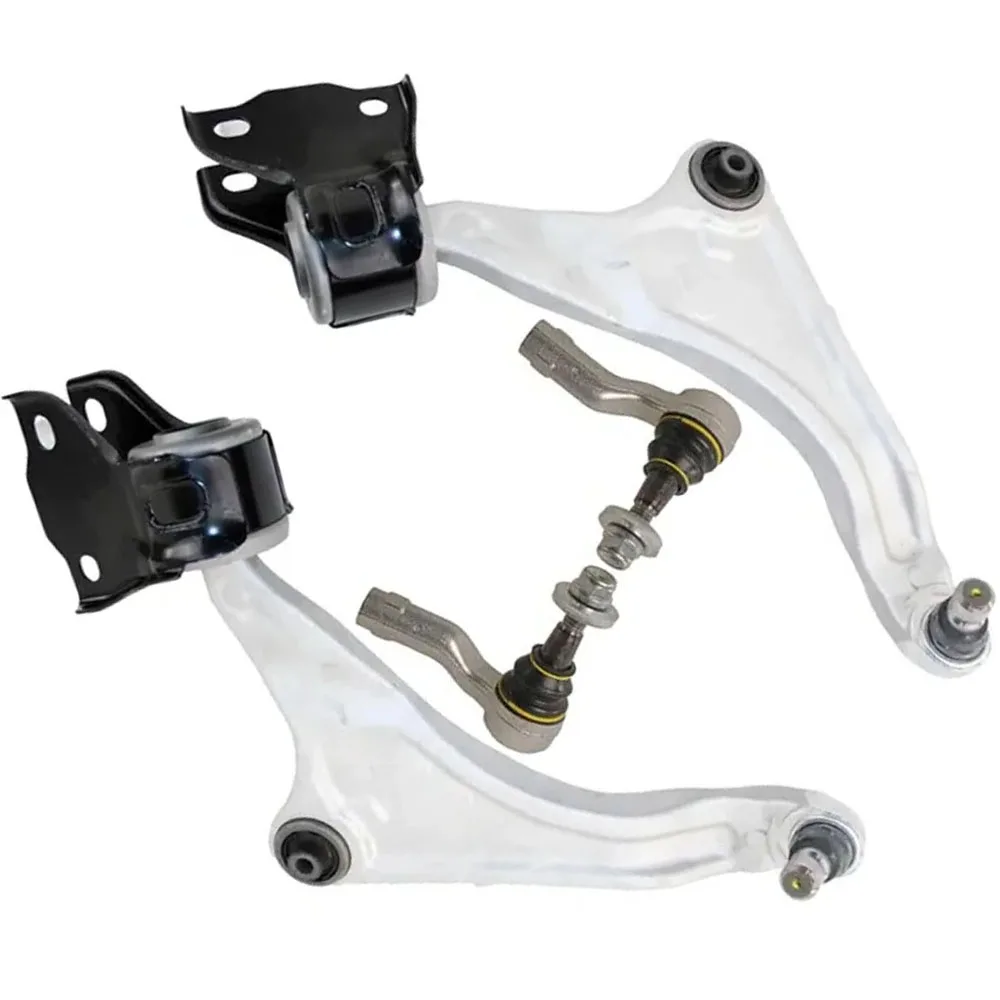 Chassis Parts Front Lower Control Arms Ball Joints Tie Rod Kit Fit 2.0 L For 2012-2019 Land Rover Range Rover Evoque 2.0L