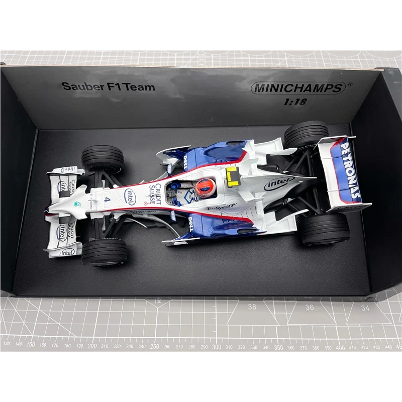 Minichamps 1:18 F1 2008 F1.08 R.Kubica simulación edición limitada resina Metal estático coche modelo juguete para regalo