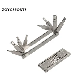 8-in-1 Bicycle Multi-Tool Kit - Portable Hex Wrench Bike Repair Tool Set for Mountain, Road & Hybrid Cycles