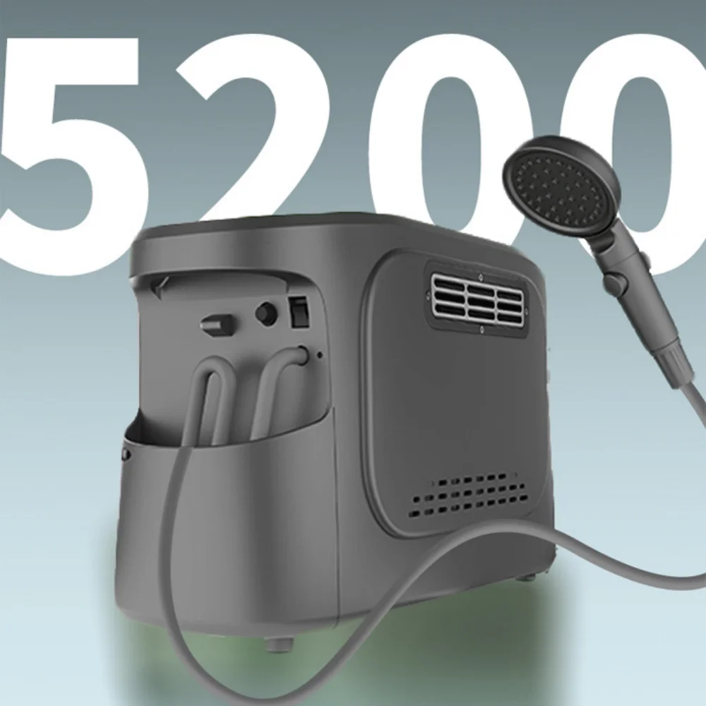 High Efficiency 3L Portable Gas Water Heater Oxygen-free Copper Material Microcomputer Control for Outdoor Camping Shower