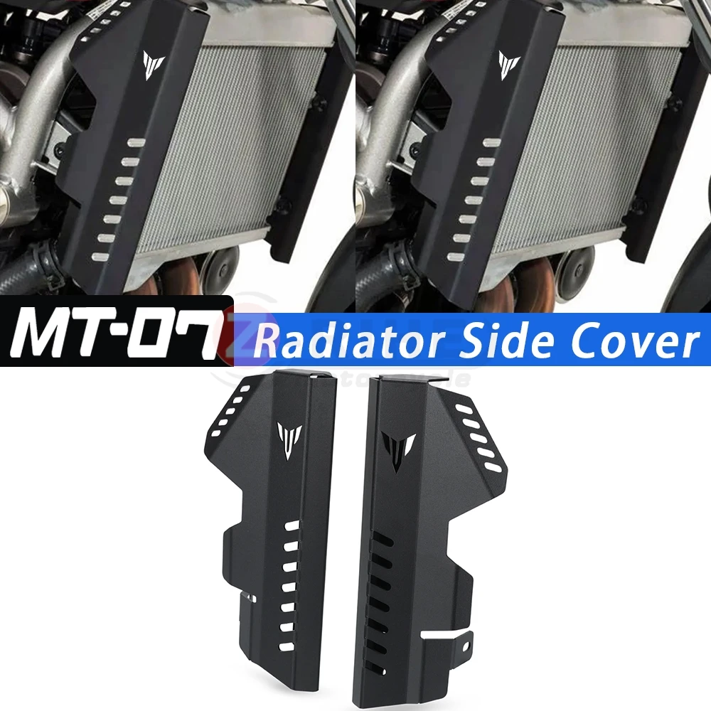 

Motorcycle FOR YAMAHA MT-07 MT07 FZ07 MT 07 FZ-07 mt07 2013 2014 2015 2016 2017 Side Radiator Guard Protector Cover Protection