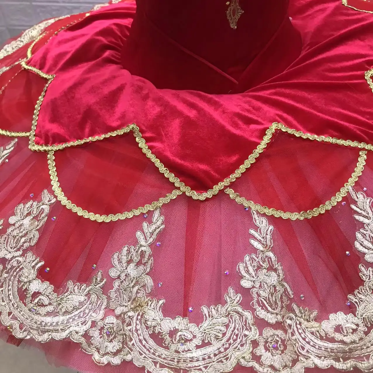 تنورة باليه جديدة أزياء توتو فطيرة كلاسيكية احترافية