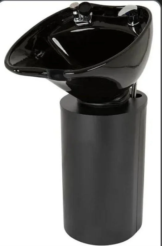 Hair-washing StationHot Selling Portable Hair Wash Shampoo Basin Sink Economical Ceramic Beauty Salon Chair With Stainless Steel