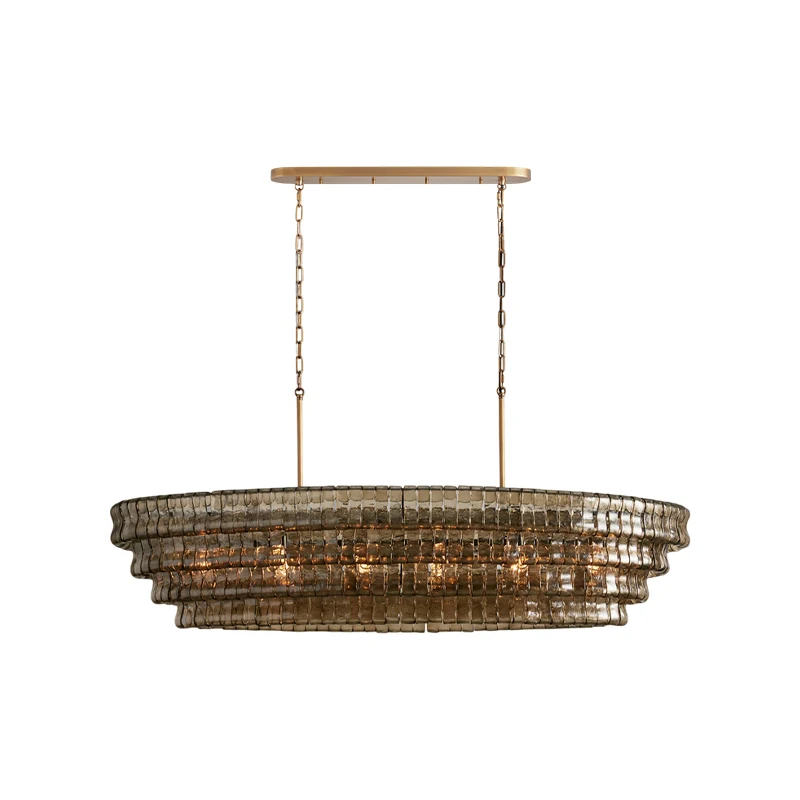 

Build Your House With Our Murano Glass Series Dimmable LED Chandelier Hanging Lamps Suspension Luminaire Lampen For Dinning Room