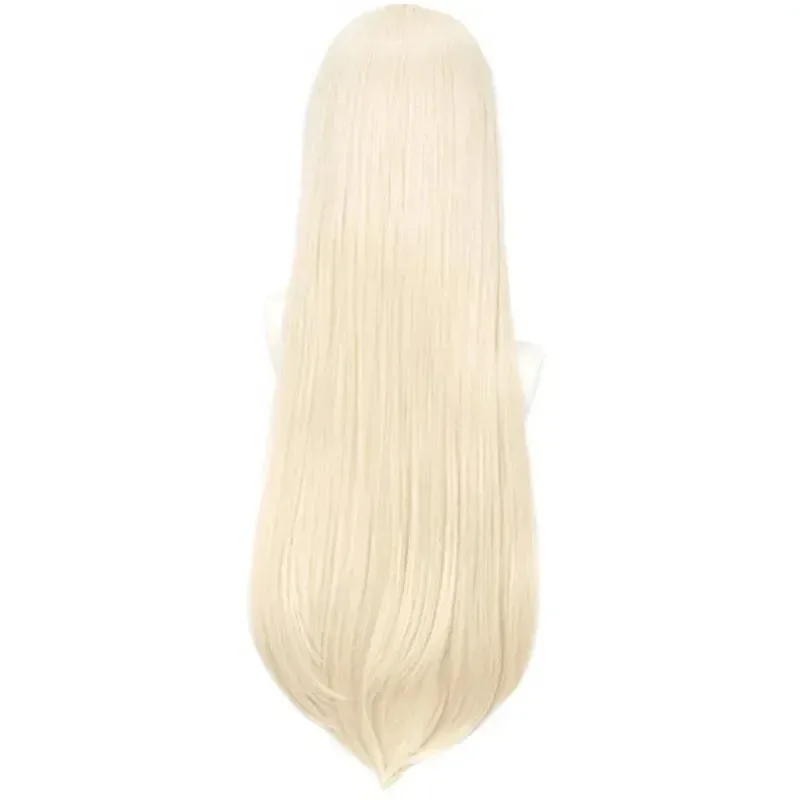 Yomotsuki Runa Cosplay Wig Milk Gold Color Synthetic Long Straight Wig Cheating Allowed Anime Coser High Quality Wig Daily Party