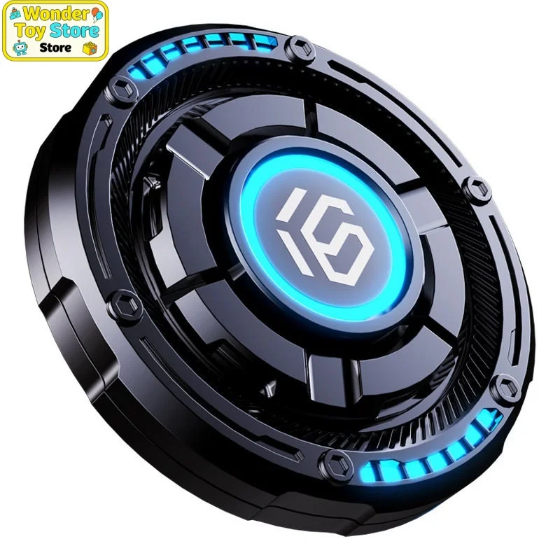 ของเล่นหมุนโลหะ Yijue Traveler พร้อมไฟ LED แบบกดเลื่อน ใช้คลายเครียด เหมาะสำหรับผู้ใหญ่ เด็ก ใช้ในออฟฟิศ บ้าน หรือใช้ในชีวิตประจำวัน