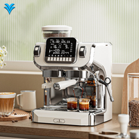 Automatic Single Shot Coffee Making Machine High Performance Display Espresso Coffee Maker with Beans Grinder