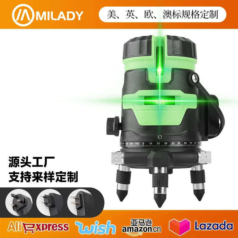 

Специальный уровень через границу, инфракрасный 5-проводной уровень зеленого света, лазерная наружная автоматическая маркировка линий, прибор для маркировки линий