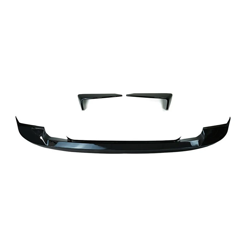 

Reli3 Car Protect Body Kit Glossy Black Front Bumper Lip Bumper Front Lip for Land Rover Defender 90 110 2020-2022
