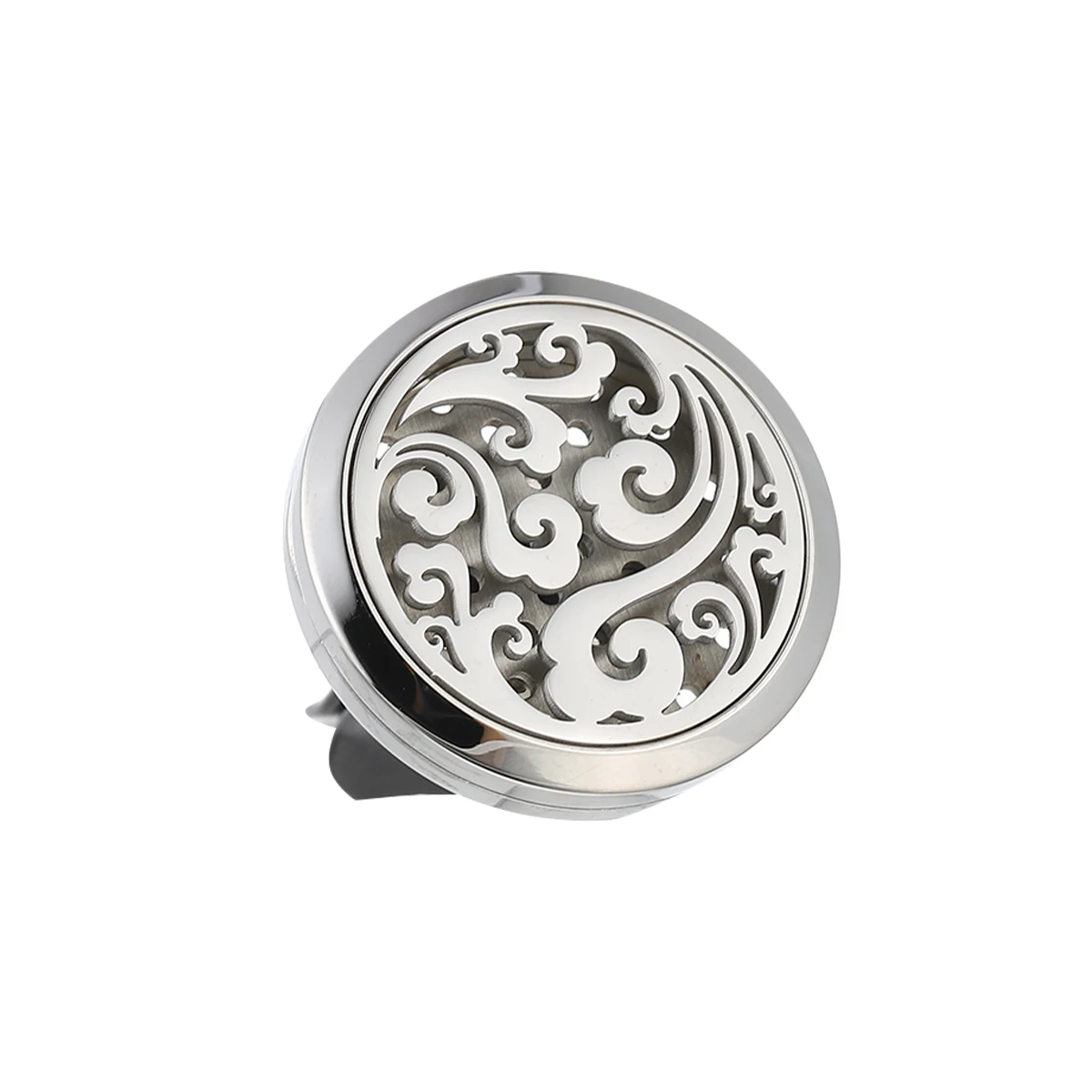 

Aromatherapy Clip Diffuser Car Vent Freshener Stainless Steel Clips Women Man Perfume Essential Oil Hollow Design Portable