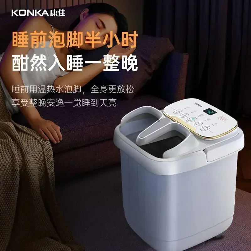 foot bath barrel heating constant temperature electric fully automatic massage kneading foot washing household foot bath