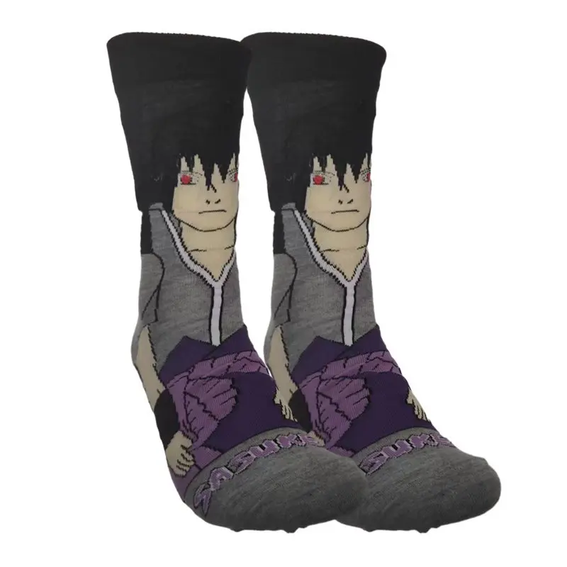 New Naruto Socks Cartoon Anime Kawaii Uzumaki Naruto Cotton Socks Mid-calf Men and Women\'s Warm Sock Gifts Average Size