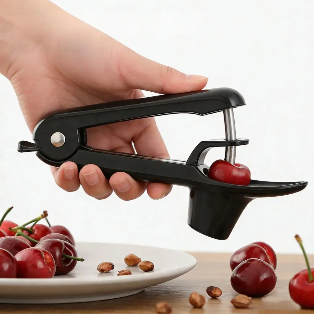 Professional Cherry Pitter Stainless Steel Devoid Tool Fruit Core Remover Kitchen Gadget For Dates And Cherries Manual