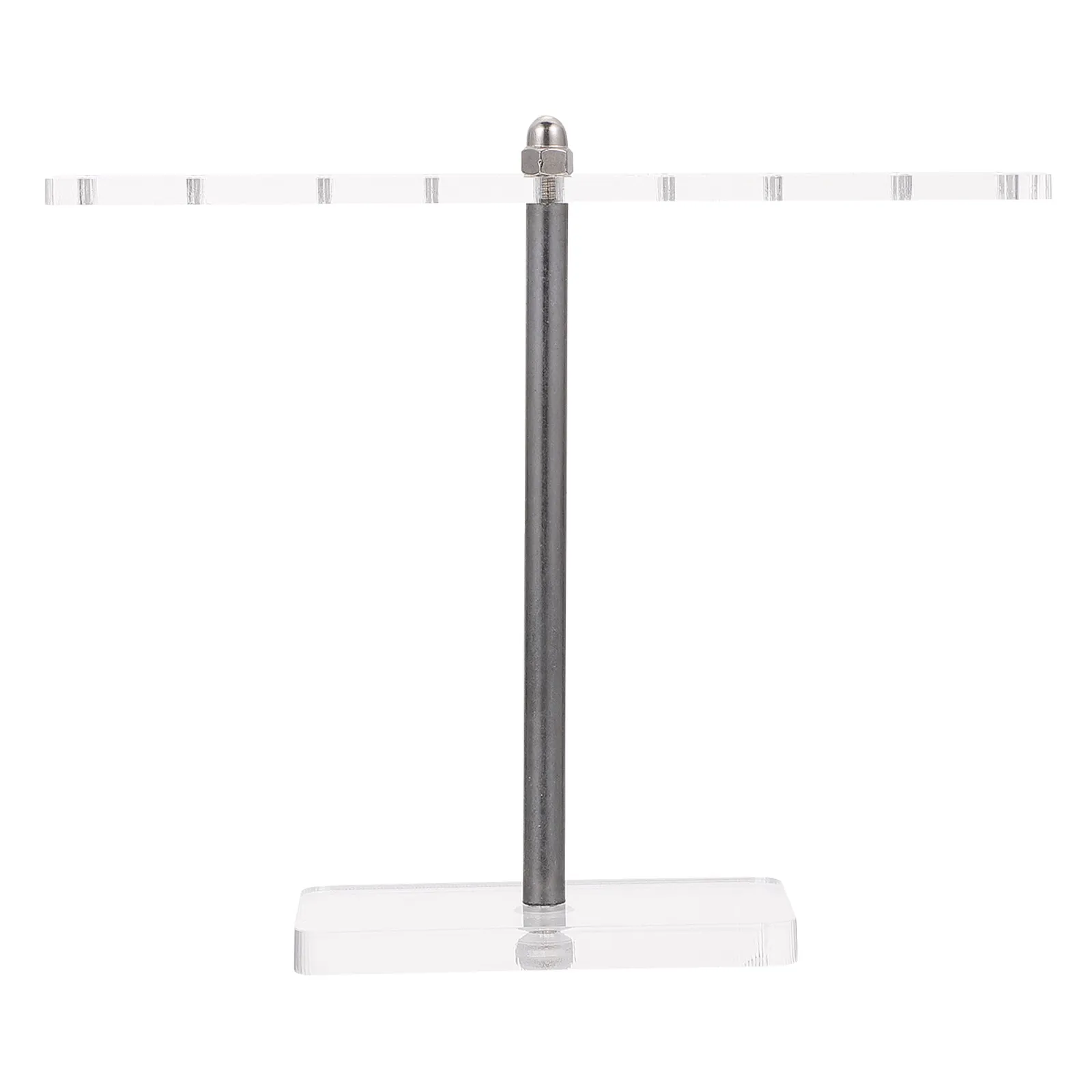 

1Pcs Premium Acrylic Jewelry Display Stand T Style Earring Organizer for Home Office Desktop Jewelry Storage Rack Earring Holder