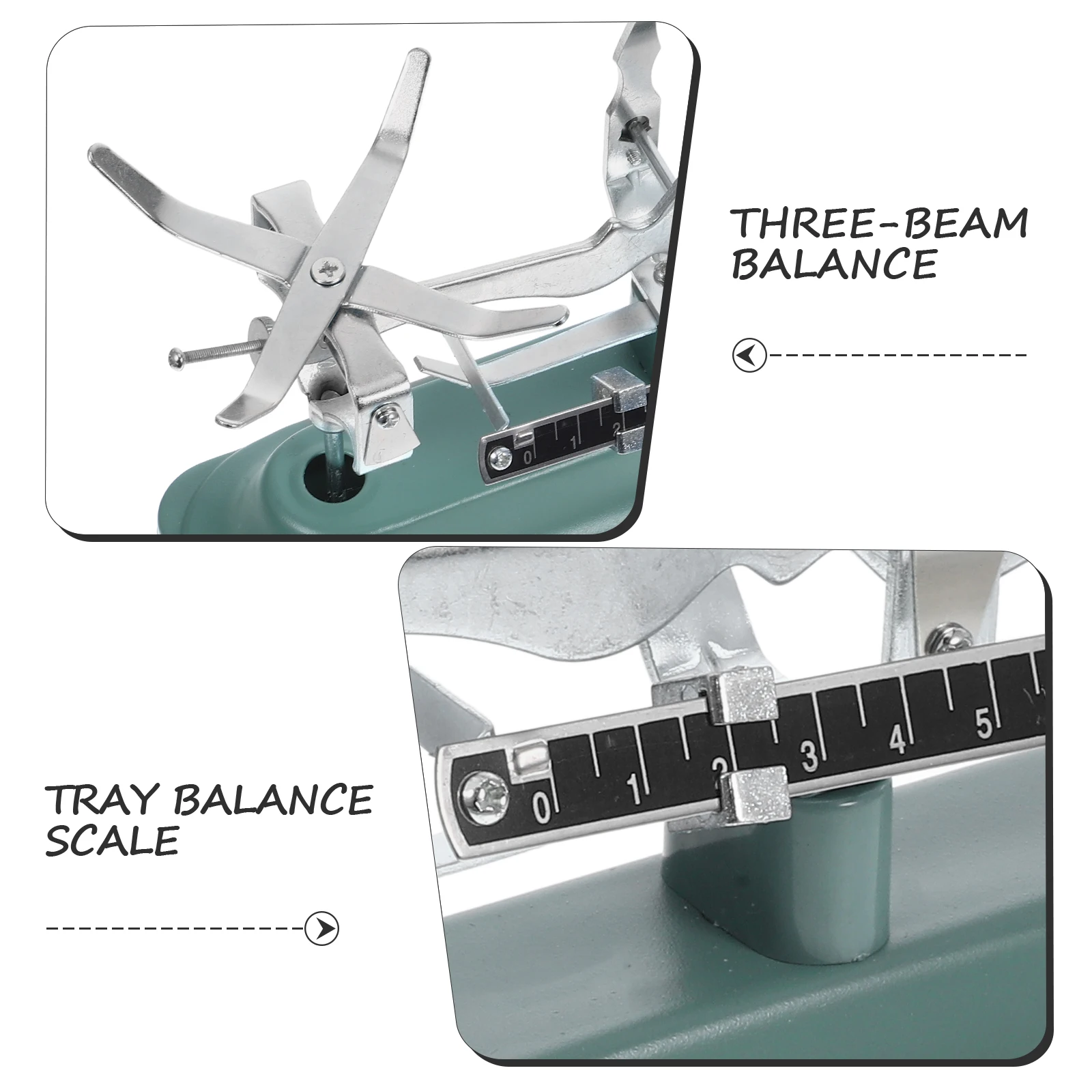

Portable Balance Scale 500g with Weights for Classroom Teaching Lab Experiment Student Learning Scientific