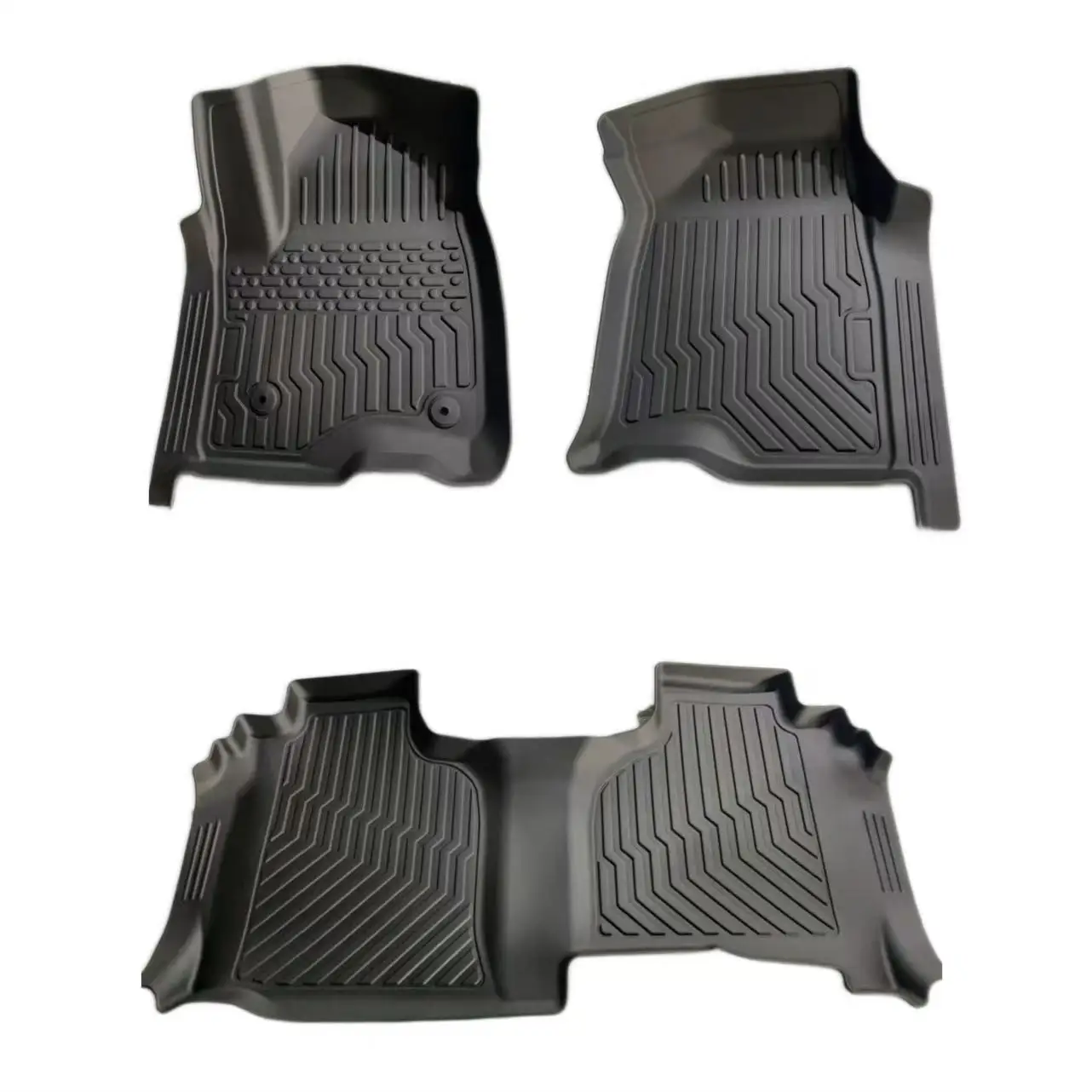 Dream Car Anti-Slip  Waterproof 3pcs Full Set Customized Universal TPE Car Floor Liner For  Sierra 1500 20-25