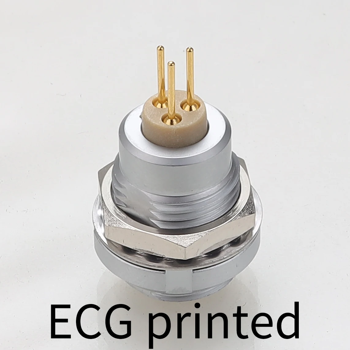 2p 3p 4p 5p 6p 7p 8p 10p 12p 14p 16p Connector ECG 1B PCB Long Bent Pin Receptacle External Fixed Self-Locking Aviation Socket