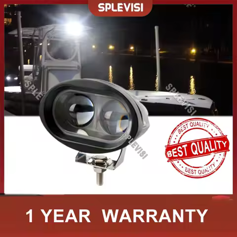 1x High Quality 20W Marine Spreader Light LED Deck Mast Light Flood Light For Boat 12v-30v DC