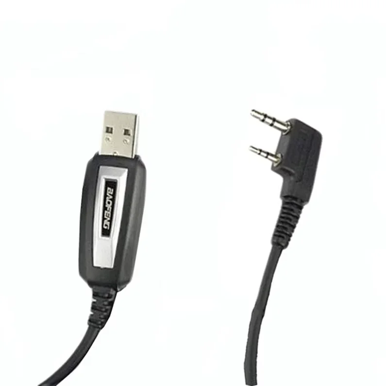 Original USB baofeng uv-5r 82 Programming cable with CD Firmware Driver Mini Small UHF Radio Walkie Talkie computer Line baofeng