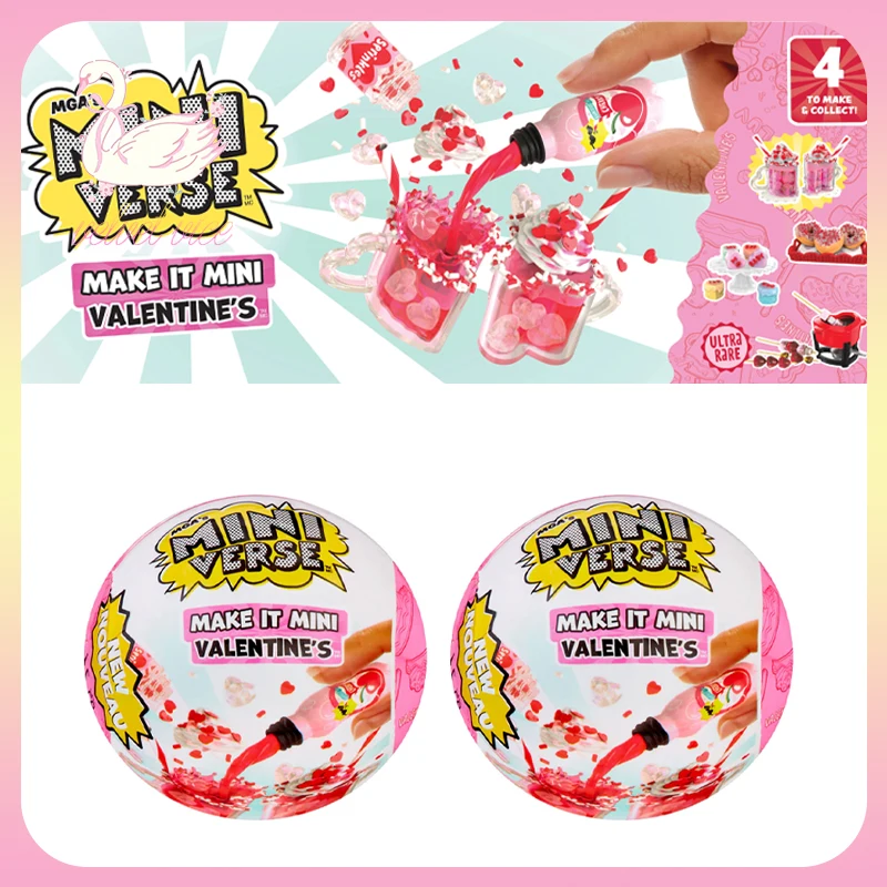 

Original Miniverse Make It Mini Valentine'S Mini Collectibles Blind Ball Miniature Figures Collect Toys Ornament Girl Gift