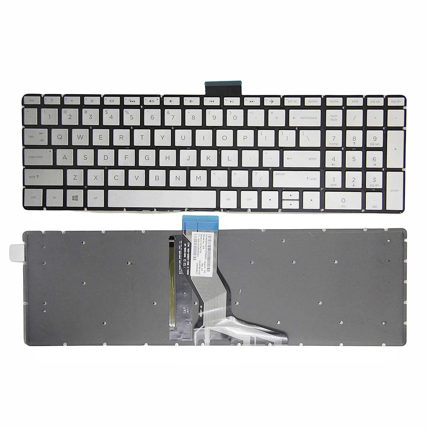 Original New US Keyboard For HP Q222 Q230 Q201 Q193 W126 250 G6 255 G6 256 G6 258 G6 15-EF 15Q-DY 15-BR 15S-ER FR EQ FQ