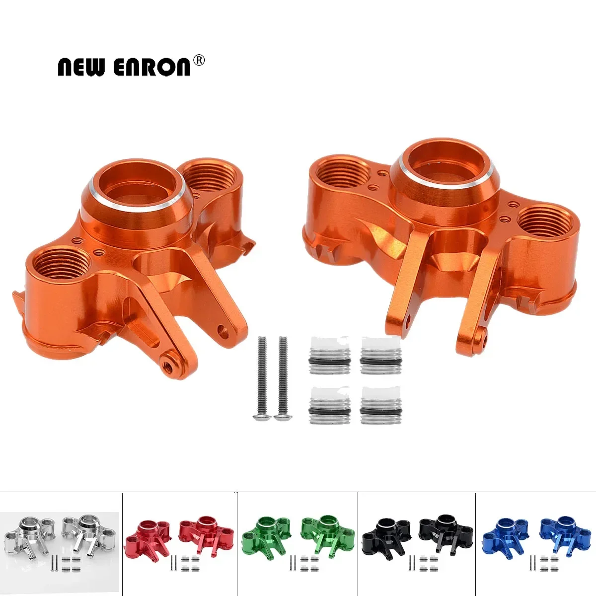 NEW ENRON CNC Aluminum Alloy Axle Carriers Left & Right #8635 For RC Traxxas 1/10 E-Revo 2.0 VXL Brushless 86086-4