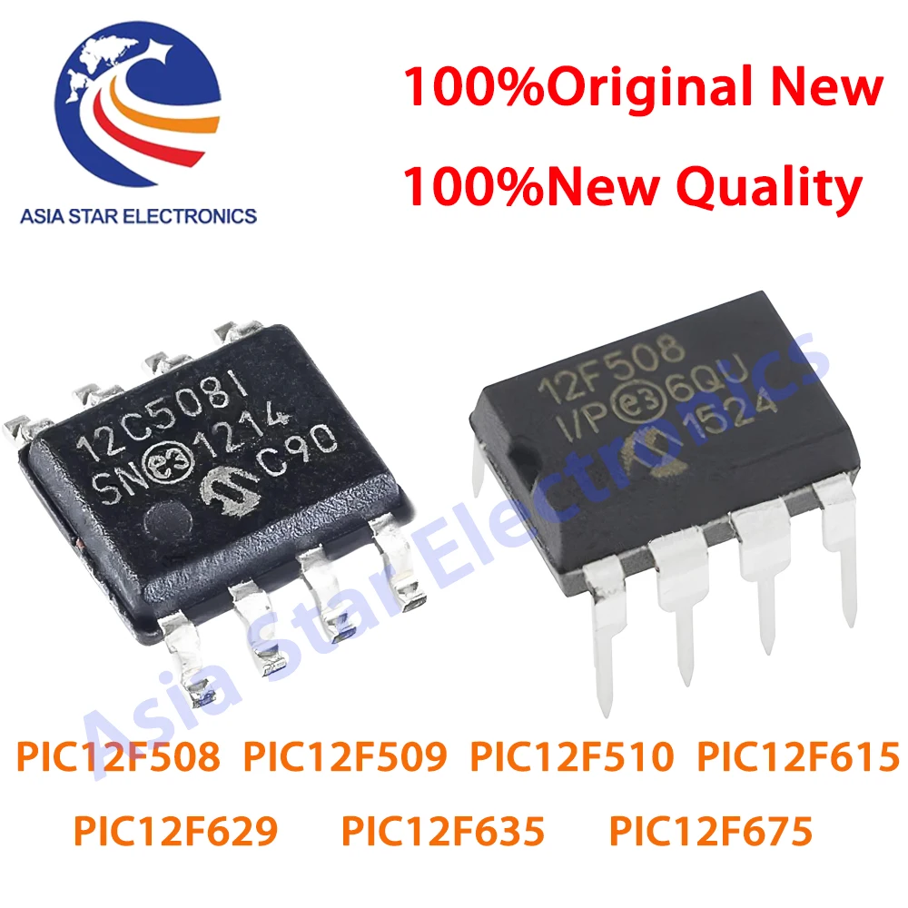 5Pcs Pic12F508 Pic1…