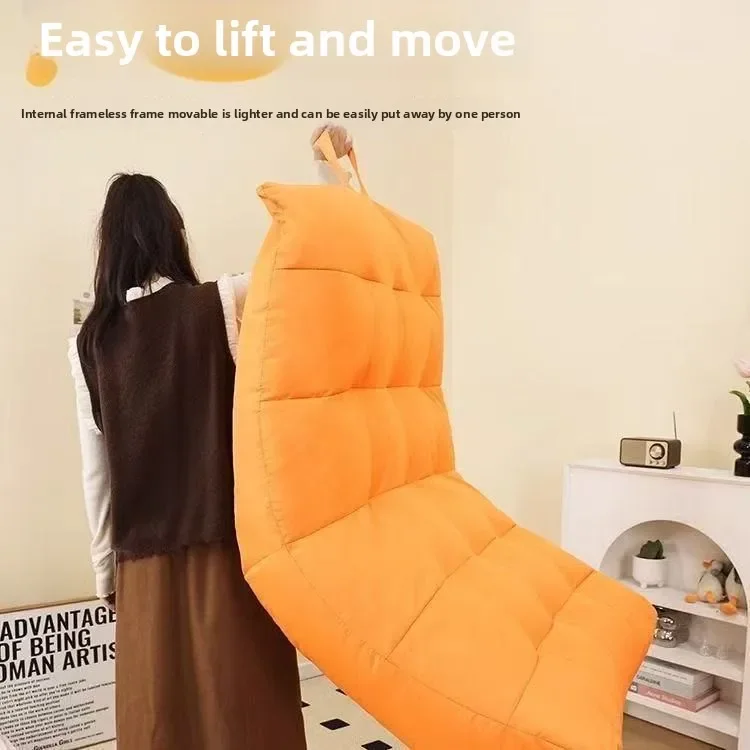 Lazy Sofa,Bedroom Small Caterpillar Can Lie Down and Sleep Single Small Sofa,Recliner Tatami Leisure