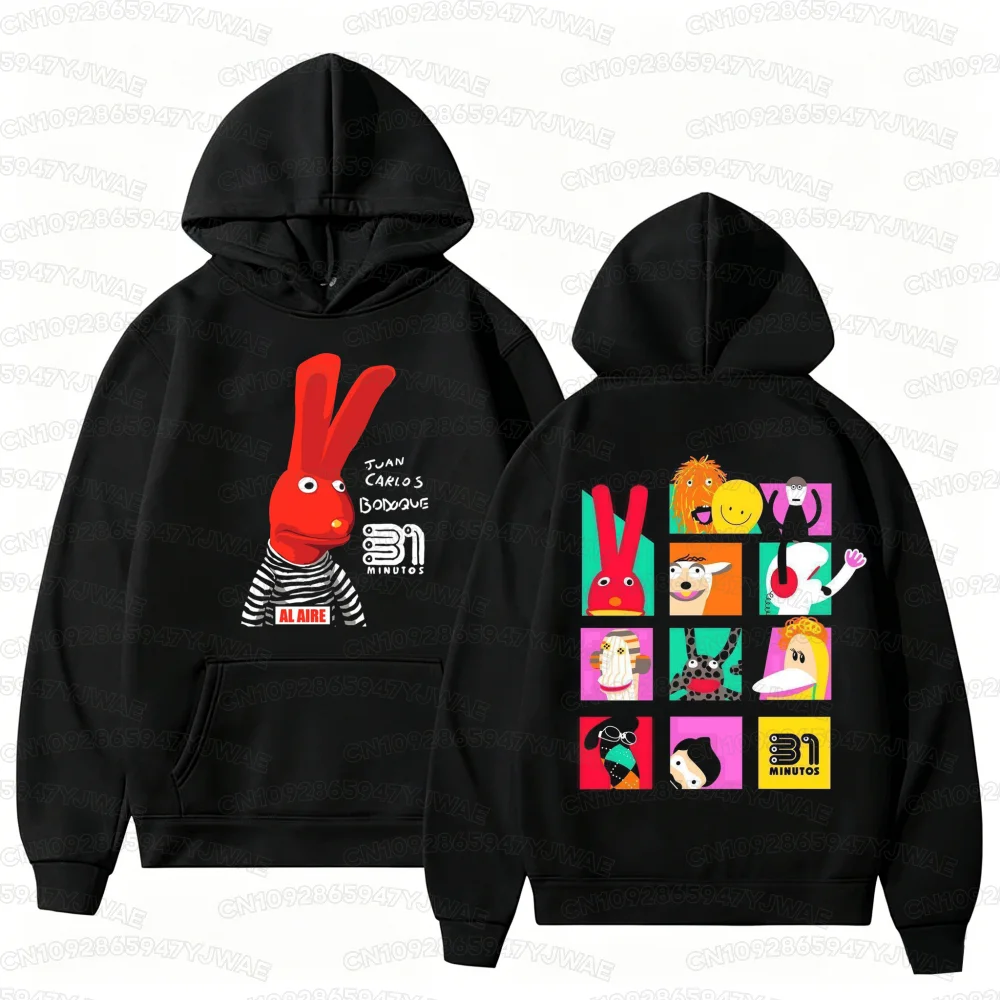 Sudaderas con capucha con estampado 3D para hombre y mujer, sudaderas con capucha para niños, programa informativo "31 Minutos", sudaderas con capucha, tops para otoño e invierno