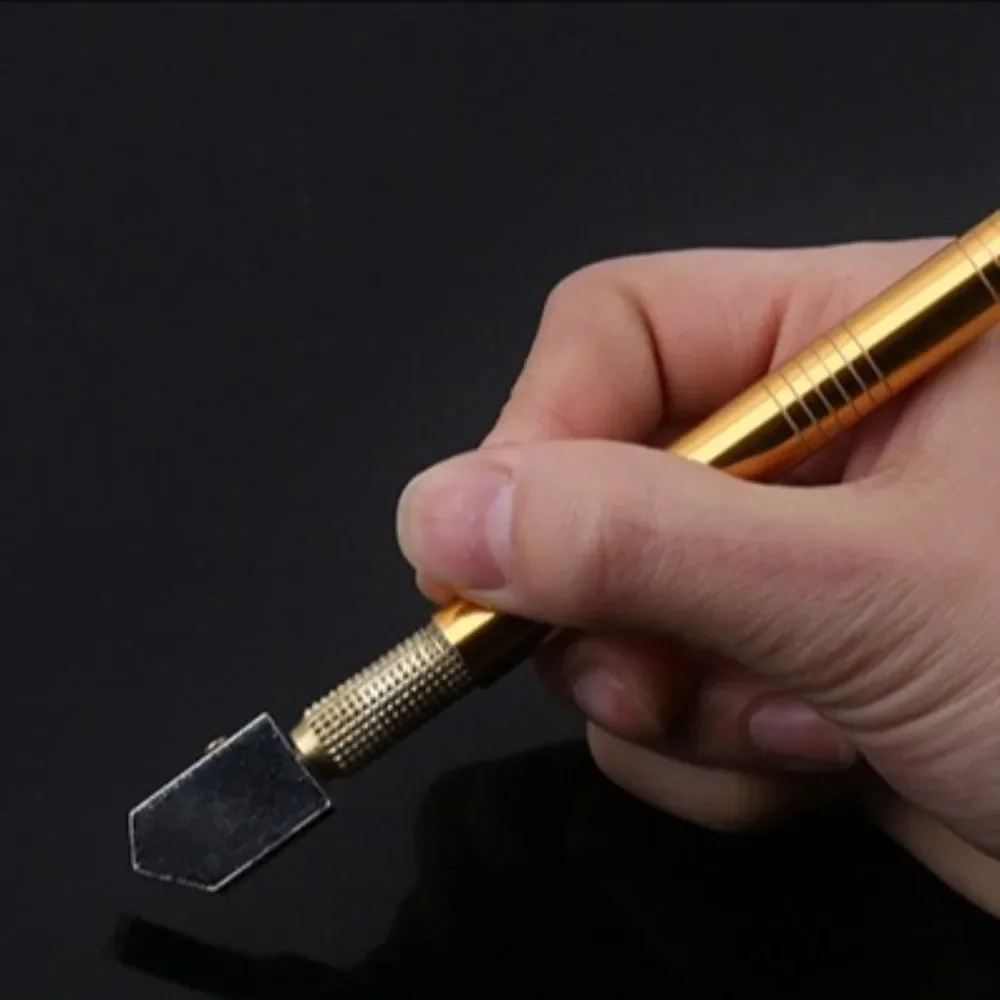 Portable Metal Glass Cutter Cutting Minerals Anti-Skid Handle Cutting Tool Easy To Use Glazing Tool Mirror Cutting