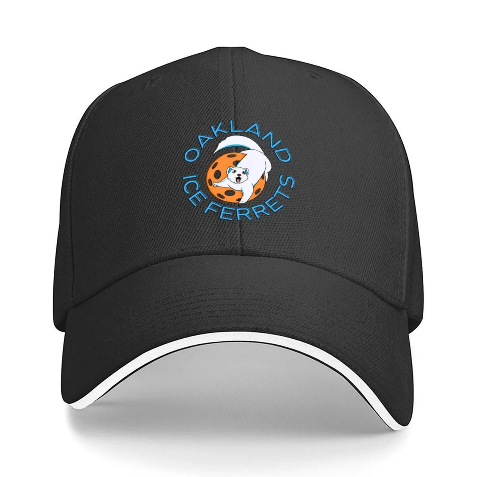 

Oakland Ice Ferrets Baseball Cap Military Cap Man Cosplay sun hat Sunhat Men's Baseball Women's
