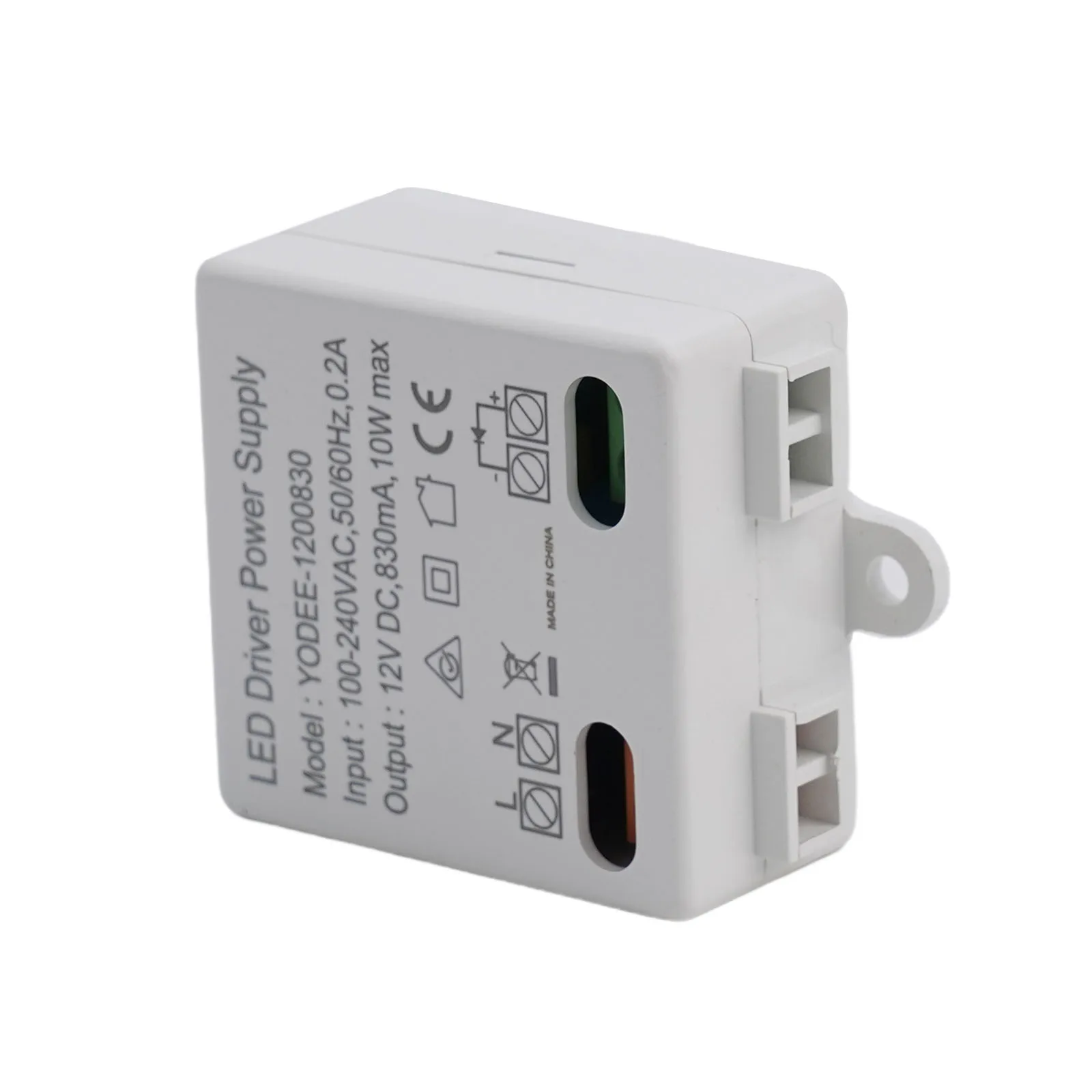 

Светодиод постоянного напряжения для источника питания DC12V10W Источник питания переменного тока в постоянный ток Выход постоянного тока DC12V 10W Светодиодный источник питания