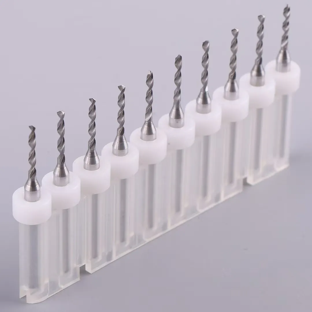 Custom-made tungsten steel step drill hss twist drill multi-stage non-standard left drill composite flat micro carbide drill