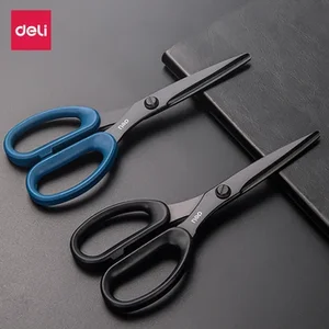 M&G black blade scissors 160/180mm, rust, sharp, paper cut for students, tailor scissors, home office supplies 6 Main sales scissors sewing - №4