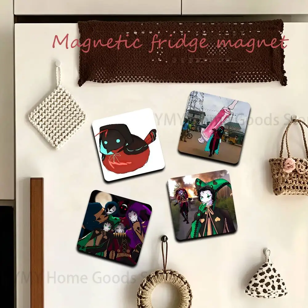 Anime P-Pierrot H-Hehee Magnet Refrigerator Fridge Sticker for Home Decor DIY Wall Decor