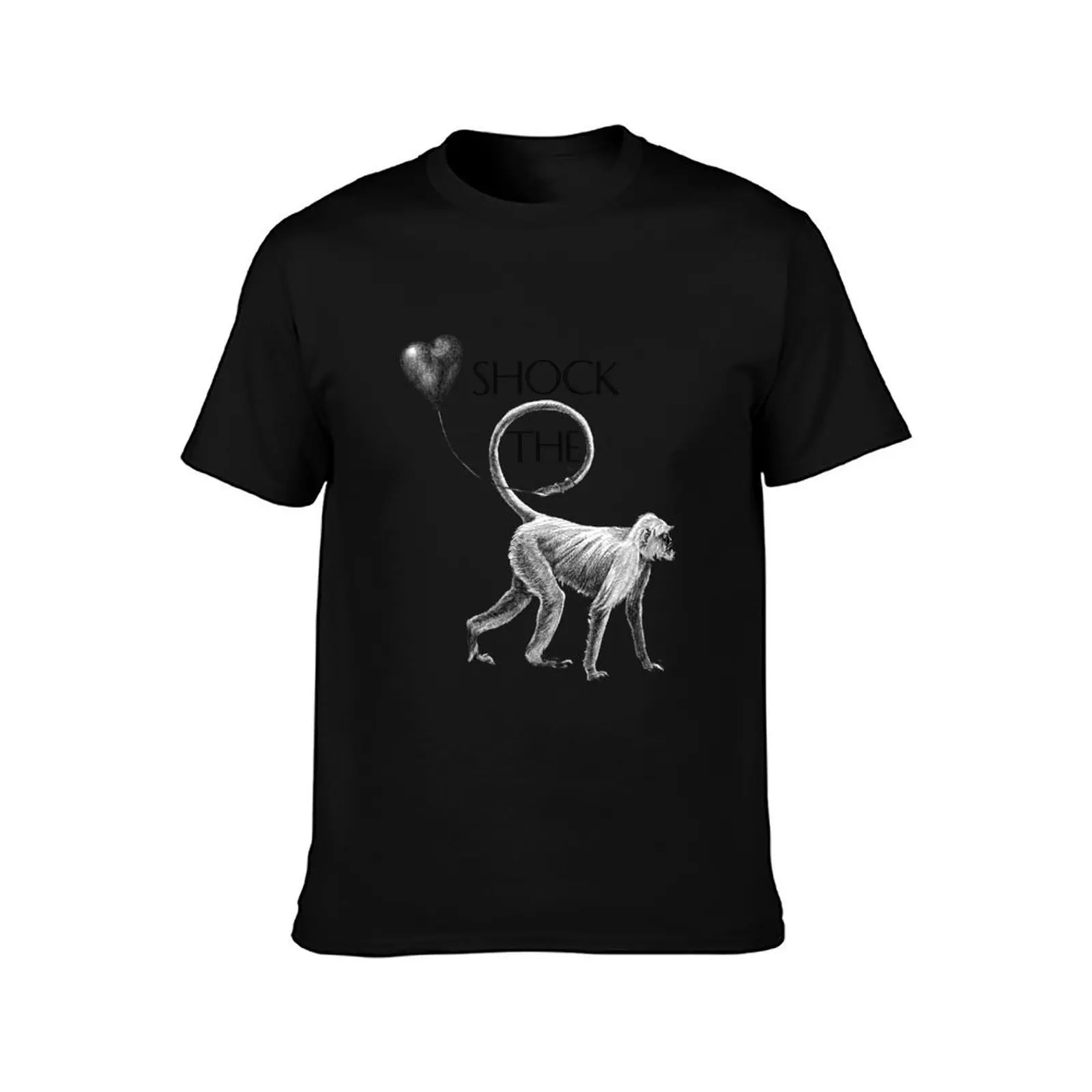 Shock The Monkey T-Shirt Casual Work Wear T-Shirt