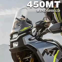 Motorcycle Sport Windscreen for CFMOTO 450MT 450 MT Accessories Fairing Wind Deflector MT450 Front Windscreen MT 450 2024 Parts