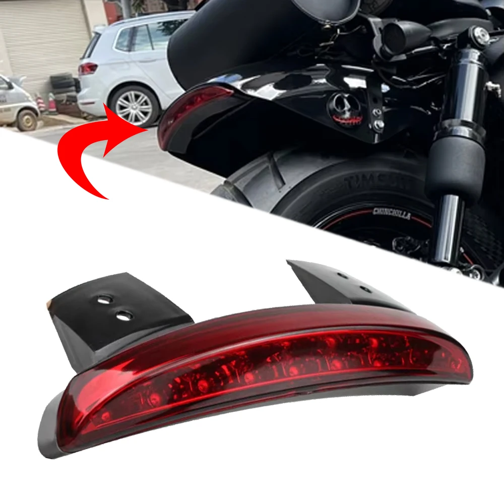 

Fit For Harley Davidson Sportster XL 883 1200 Iron 48 72 Motorcycle Accessories Rear Fender Brake LED Taillight Tail Light