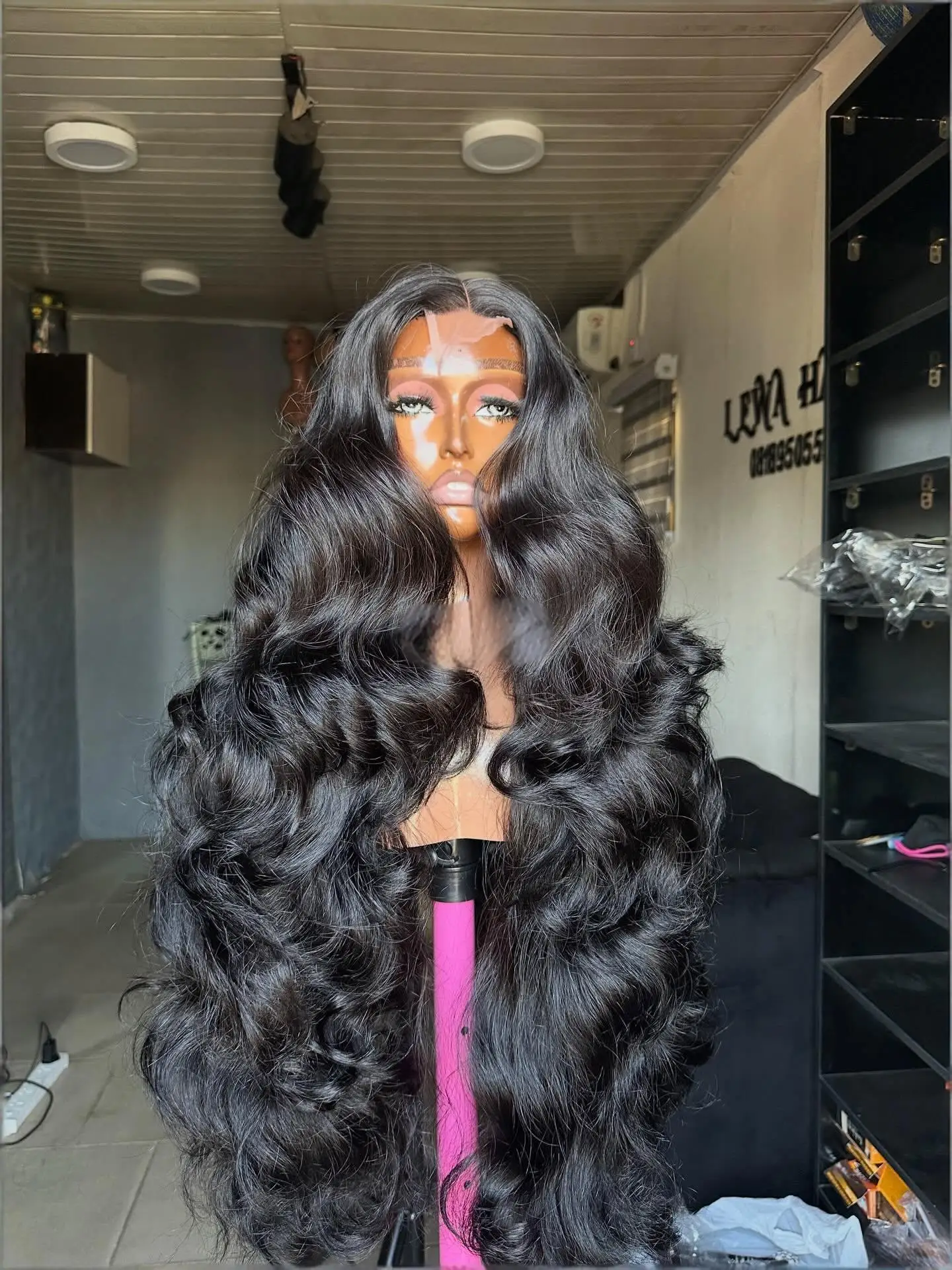 

Body Wave 13x6 HD Transparent Lace Front Wigs Human Hair 200% Density Pre Plucked Lace Frontal Wigs With Baby Hair For Women