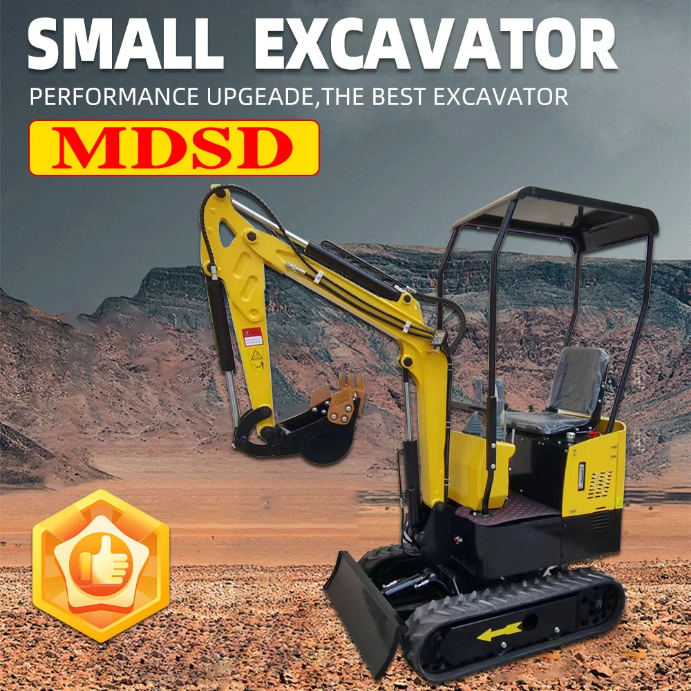 Frete grátis miniescavadeira diesel de 1,5 toneladas miniescavadeira epa euro 5 motor pomar personalizado pequena escavadeira com acessórios